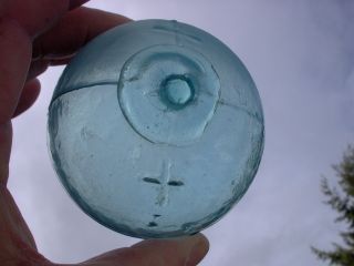 Rare 3 Piece Korean Glass Float Ball Buoy Wp 70 photo