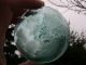 (176) Rare Korean Glass Float Ball Buoy Wp 70 Broken Cross Mark + 1 Slash Fishing Nets & Floats photo 4