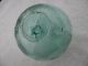 (176) Rare Korean Glass Float Ball Buoy Wp 70 Broken Cross Mark + 1 Slash Fishing Nets & Floats photo 5