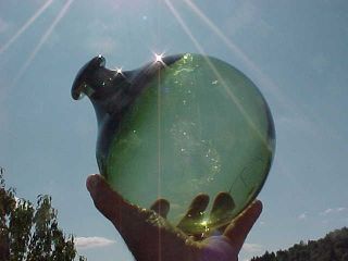 Rare Dog Neck Glass Float photo