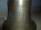 Marine Vintage Ship Brass Bell From Old Vessel - 