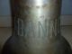 Marine Vintage Ship Brass Bell From Old Vessel - 