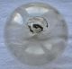 1920s Estonia Olive Clear Heavy Bubbly Glass Buoy Float 1 Fishing Nets & Floats photo 3