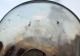 1920s Estonia Olive Clear Heavy Bubbly Glass Buoy Float 1 Fishing Nets & Floats photo 5