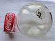 1920s Estonia Olive Clear Heavy Bubbly Glass Buoy Float 1 Fishing Nets & Floats photo 7