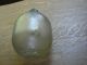 Frosted Glass Ocean Float,  Old,  Screw Top End,  Unmarked Fishing Nets & Floats photo 4