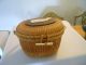 Nantucket Lightship Basket Purse By Paul F.  Whitten - Authentic Vintage Folk Art photo 10