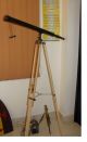 Harbor Master Telescope Antique W/wooden Tripod Stand Collectible Nautical Prop Telescopes photo 1