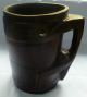Large Vintage ' African ' (carved From The Solid) Wooden Mug.  Nr. Other photo 1