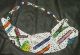 Antique Native American Powder Horn Beadwork Cover.  Very Rare And Unusual. Native American photo 5