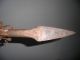 Rare Old Tribal Weapon Ceremonial Weapon & Goat Horn African Tribal Art N/r. Other photo 2
