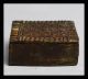 A 18 - 19thc Akan Gold Dust Box With Finely Embossed Lid Other photo 2