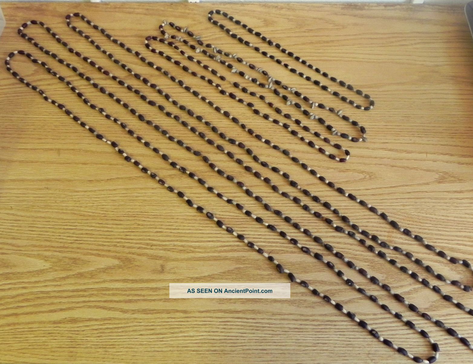 6 X 1970 ' S Seed Shell Necklaces From Papua New Guinea Collected By Missionaries Pacific Islands & Oceania photo