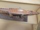 Antique Papua New Guinea Carved Wood Alligator Figure On A Base Pacific Islands & Oceania photo 9