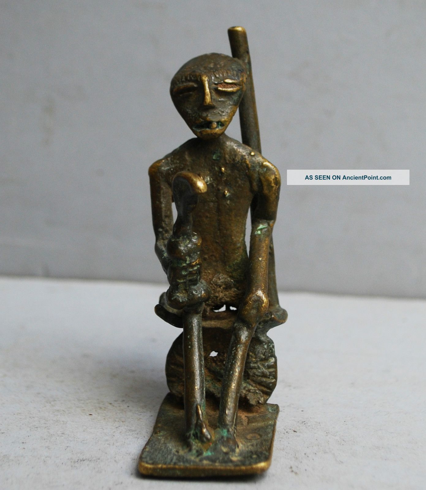 A Large Complicated Bronze From The Ashanti Tribe Of Ghana Other photo