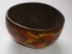 Unusual Antique African Hand Painted Nut - Bowl Other photo 1