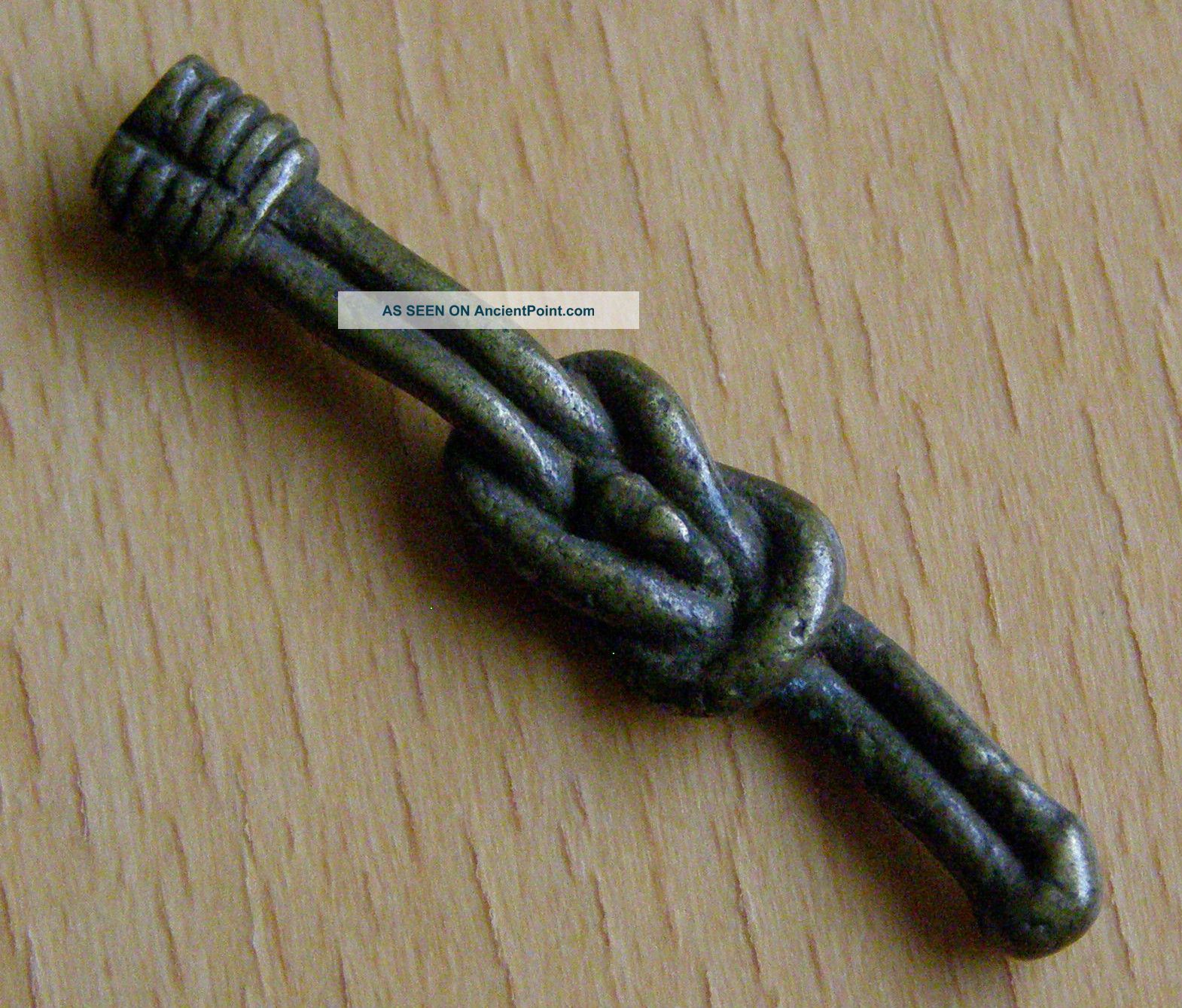 Wisdom Knot 2.  7 Gr Old Akan Ashanti Asante Goldweight Figurative Other photo