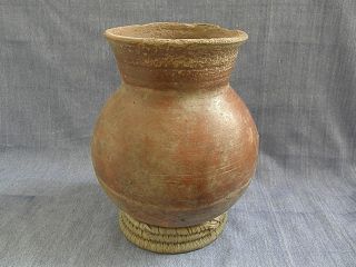 Attractive Old African Clay Pot Mali photo