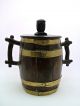 A Most Unusual 19th C.  Folk Art Coopered Barrel - Possibly Maritime Art. Pacific Islands & Oceania photo 8