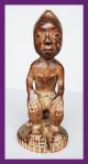 Enchanting Baule Seated Figure From The Ivory Coast Other photo 1