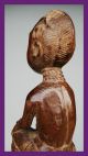 Enchanting Baule Seated Figure From The Ivory Coast Other photo 4