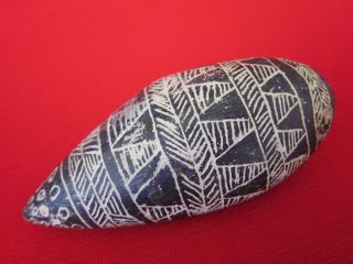 Rare Vintage Papua New Guinea Clay Ocarina (morimuge),  Whistle photo