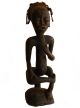 Item 027 Chokwe Tribe Seated Ancestral Figure Congo Zaire Ritual African Statue Sculptures & Statues photo 6