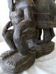 Chokwe Tribe Seated Ancestral Figure Congo Zaire Ritual African Statue Sculptures & Statues photo 3