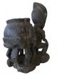 Chokwe Tribe Seated Ancestral Figure Congo Zaire Ritual African Statue Sculptures & Statues photo 4