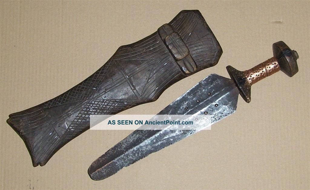Congo Old African Knife Ancien Couteau Afrique Konda Afrika Kongo Africa Zwaard Other photo