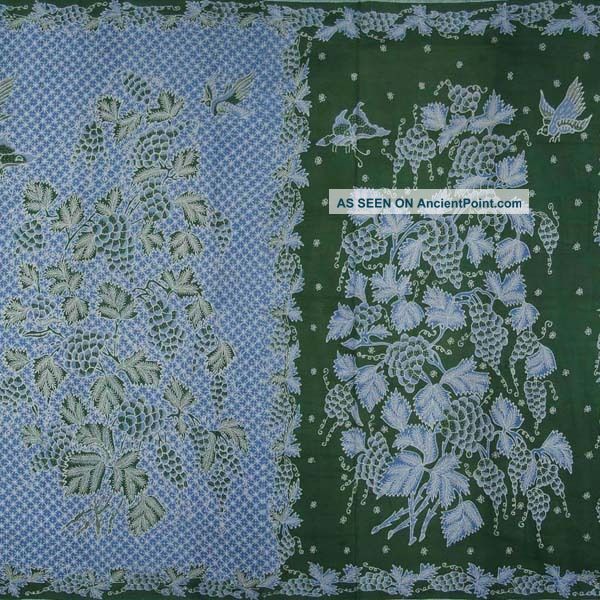 North Coast Batik Fabric Textile Sarong Indonesian Indonesien Wax By67 Pacific Islands & Oceania photo