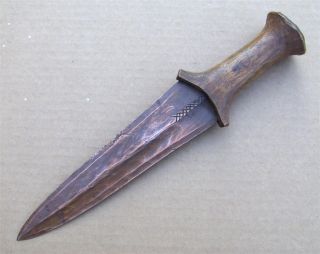 Congo Old African Knife Ancien Couteau D ' Afrique Zande Afrika Kongo Africa photo