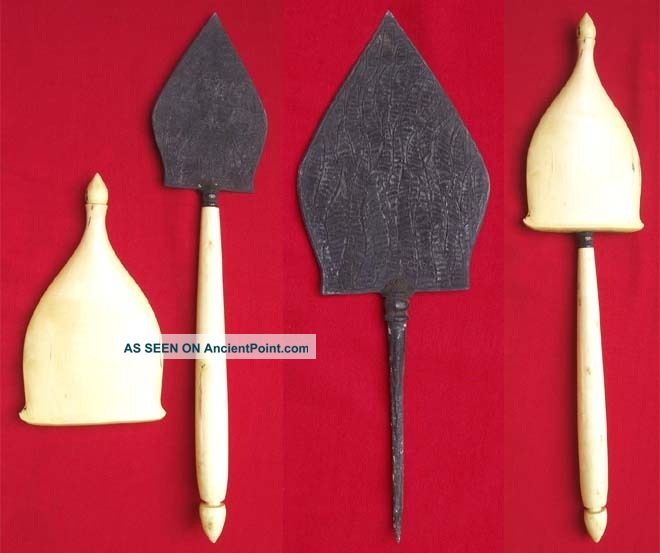 New Big Spear Lance Tombak Engraving Carved Gunungan Keris Jawa Javanese Na12 Pacific Islands & Oceania photo