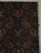 Indonesian Mid Old Batik Fabric Textile Cloth Wax Dye Sogan Javanese Yogya Bx64 Pacific Islands & Oceania photo 2