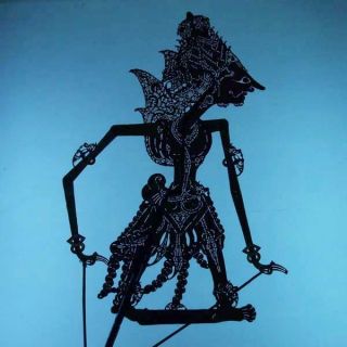 Wayang Kulit Indonesie Schattenspielfigur Marionette Shadow Puppet Gift Da21 photo