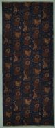 Indonesia Traditional Old Batik Fabric Textile Cloth Wax Dye Sogan Javanese Bx62 Pacific Islands & Oceania photo 5