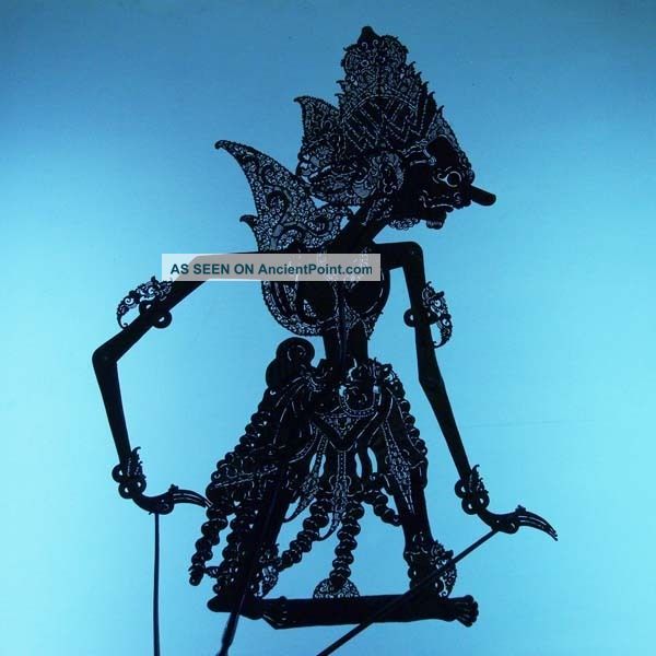 Wayang Kulit Indonesia Schattenspielfigur Marionette Shadow Puppet Gift Cq60 Pacific Islands & Oceania photo