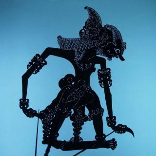 Wayang Kulit Indonesian Schattenspielfigur Jawa Marionette Shadow Puppet Ct92 photo