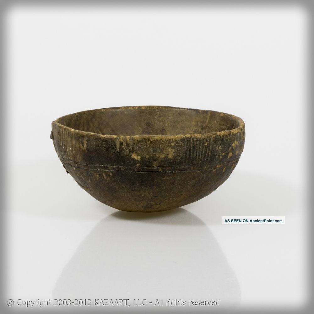 Old And Dogon Traditional Wood Bowl With Design Mali Other photo