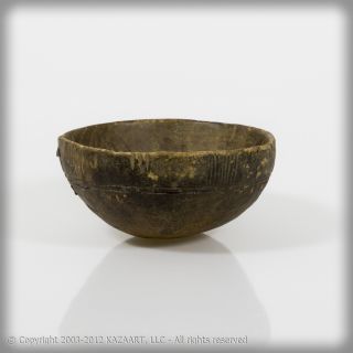 Old And Dogon Traditional Wood Bowl With Design Mali photo