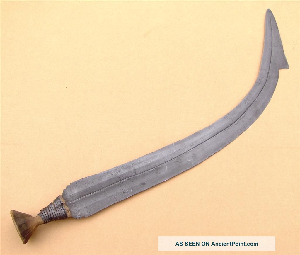 Congo Old African Knife Ancien Couteau Ngbandi Afrika Kongo Africa D ' Afrique Other photo