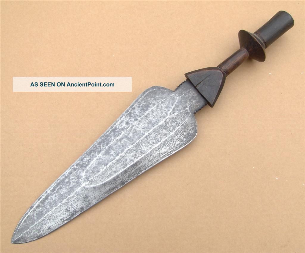 Congo Old African Knife Ancien Couteau Mongo Saka Afrika Kongo Africa D ' Afrique Other photo