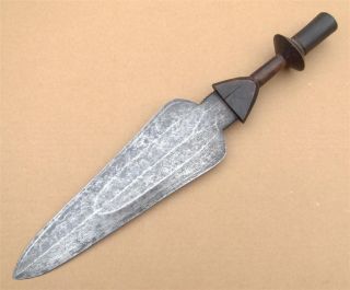 Congo Old African Knife Ancien Couteau Mongo Saka Afrika Kongo Africa D ' Afrique photo