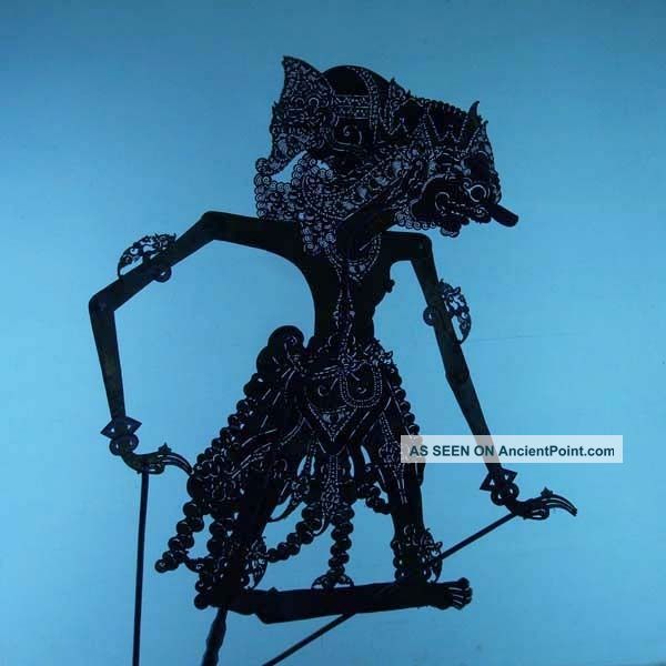 Wayang Kulit Indonesian Schattenspielfigur Marionette Shadow Puppet Gift Da82 Pacific Islands & Oceania photo