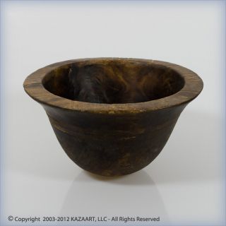 Old Tuareg Traditional Decorated Wood Bowl Tazawat Niger Mali photo