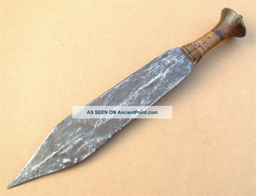 Congo Old African Knife Ancien Couteau D ' Afrique Lunda Afrika Kongo Africa Other photo