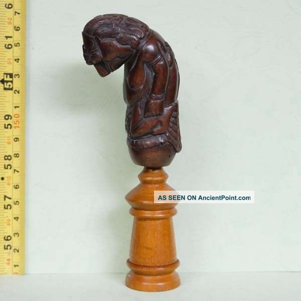 New Wooden Carved Keris Hilt Handle Deder Jejeran Pi61 Pacific Islands & Oceania photo