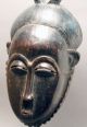 African Guru Yaure Fine Woman Mask W Wooden Headrest Cote I ' Voire Ethnix Other photo 1