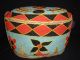 African Tribal Yoruba Beadwork Basket Ethnographic Art,  Home Decor,  Container Other photo 2
