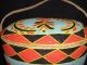 African Tribal Yoruba Beadwork Basket Ethnographic Art,  Home Decor,  Container Other photo 5